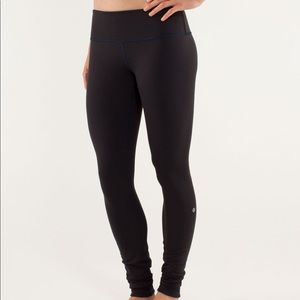 Lululemon wunder under leggings reversible